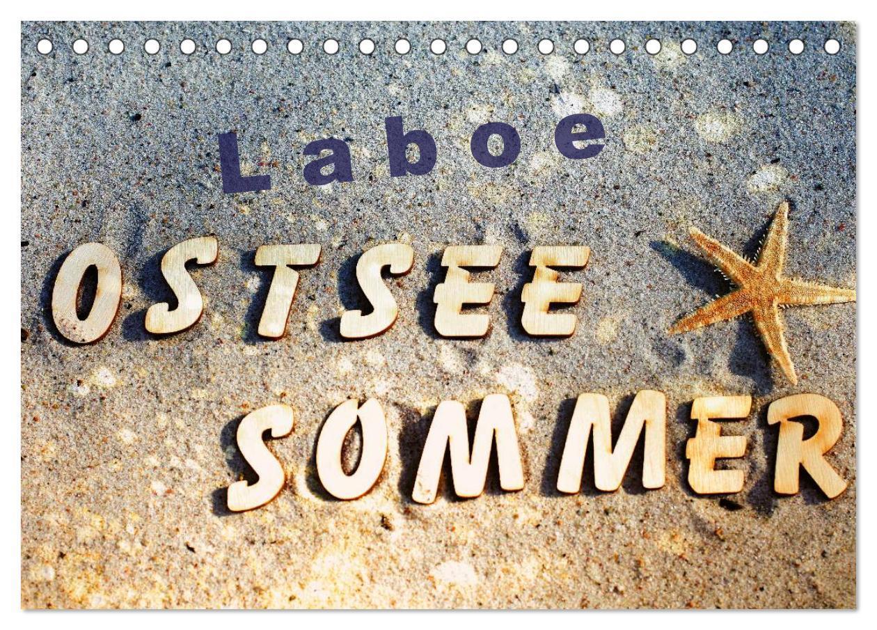 Cover: 9783435488544 | Laboe - Ostsee - Sommer (Tischkalender 2025 DIN A5 quer), CALVENDO...