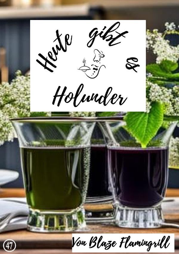 Cover: 9783758404726 | Heute gibt es - Holunder | 30 tolle Holunder Rezepte. DE | Flamingrill