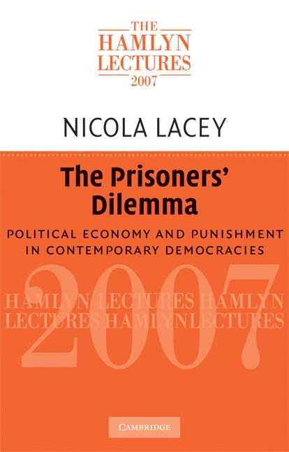 Cover: 9780521728294 | The Prisoners' Dilemma | Nicola Lacey | Taschenbuch | Englisch | 2008