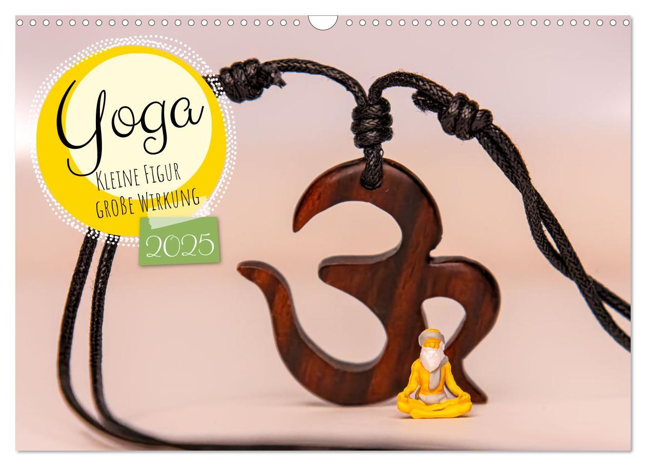 Cover: 9783457173091 | Yoga - Kleine Figur, große Wirkung (Wandkalender 2025 DIN A3 quer),...