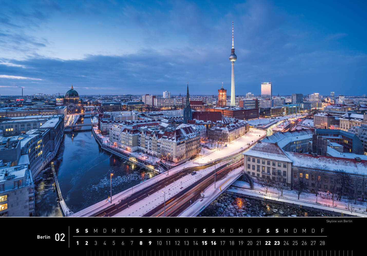 Bild: 9783968555324 | 360° Berlin Premiumkalender 2025 | Jan Becke | Kalender | 13 S. | 2025