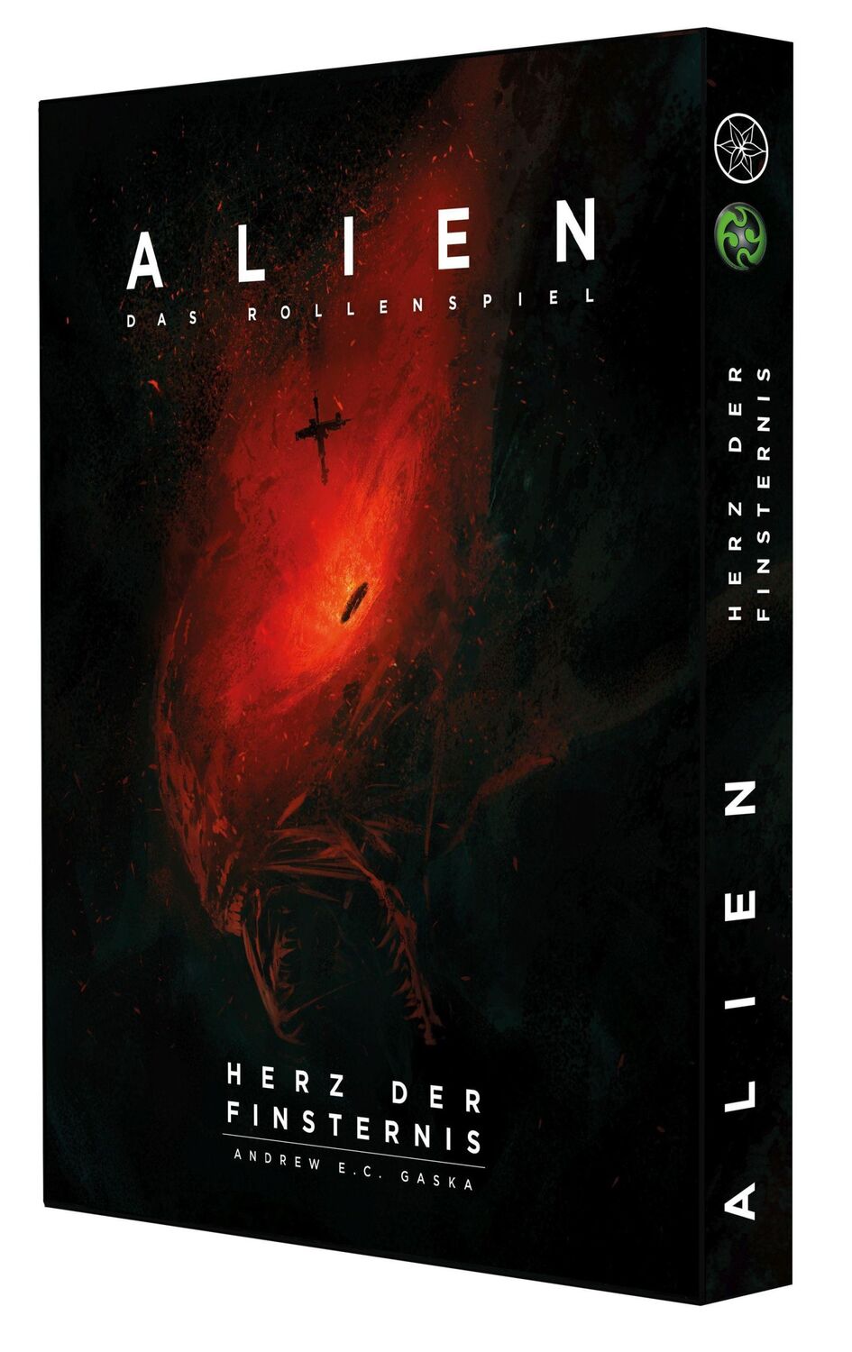 Cover: 9783987321498 | ALIEN: Das Rollenspiel - Herz der Finsternis - Spielbox | Gaska | Buch