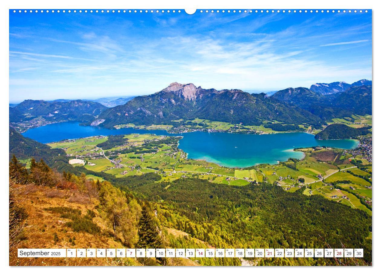 Bild: 9783435385591 | Der schöne Wolfgangsee im Salzkammergut (Wandkalender 2025 DIN A2...