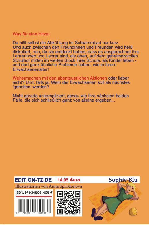 Rückseite: 9783960310587 | Eine fast normale Schule. Band 2 | Sommerhitze | Sophie Blu | Buch