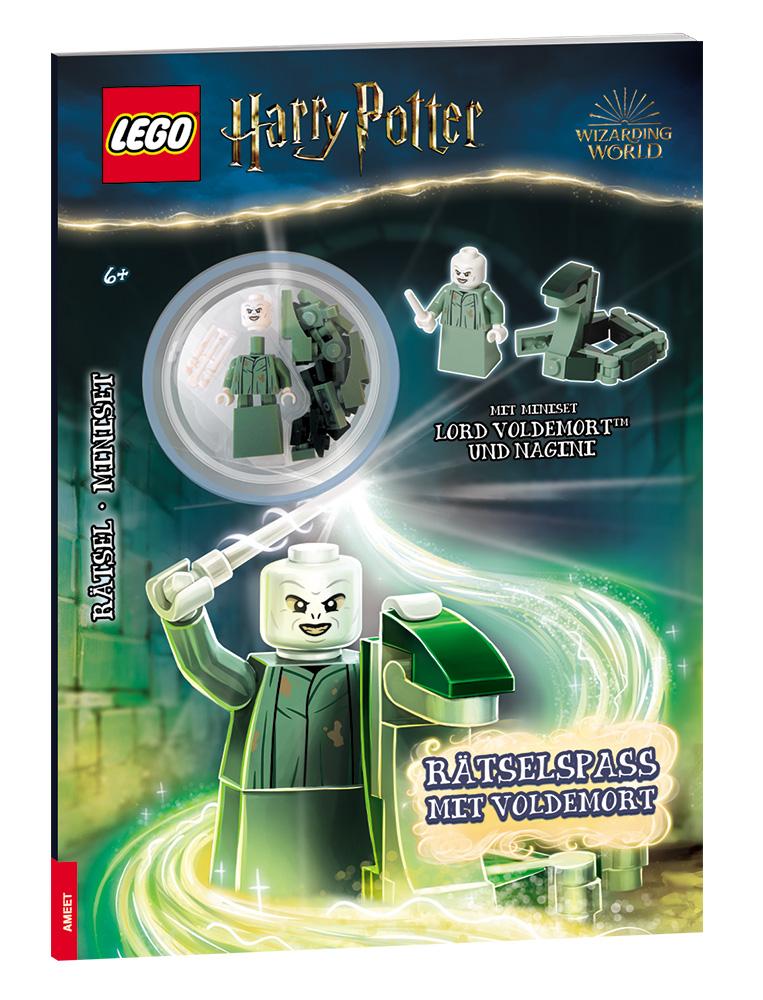 Cover: 9783960808121 | LEGO® Harry Potter(TM) - Rätselspaß mit Voldemort | Taschenbuch | 2024