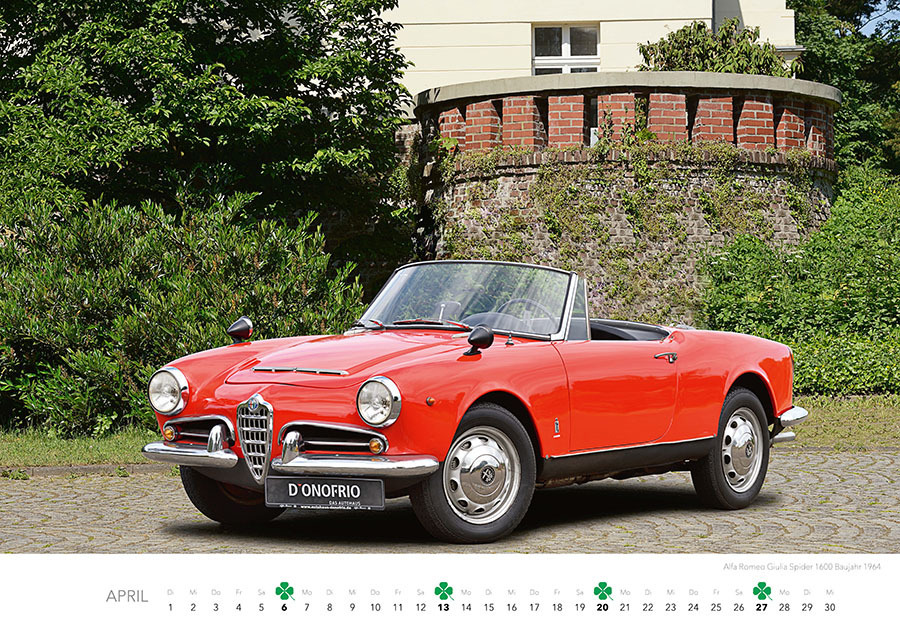 Bild: 9783966648042 | Alfa Romeo Kalender 2025 | Jörg Hajt | Kalender | Spiralbindung | 2025