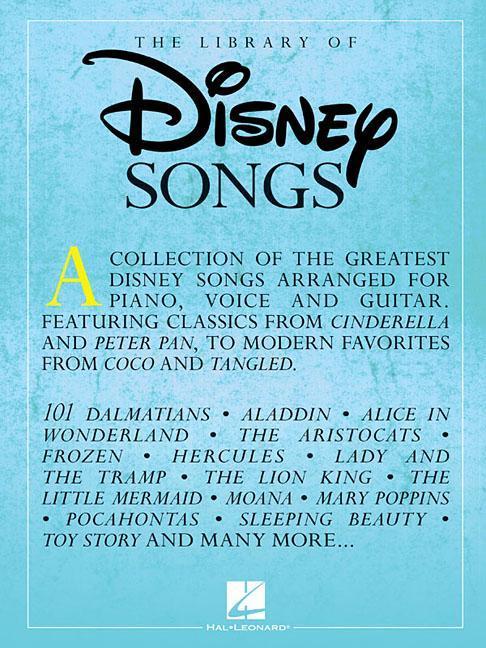 Cover: 888680902155 | The Library of Disney Songs | Over 50 of the Greatest Disney Songs