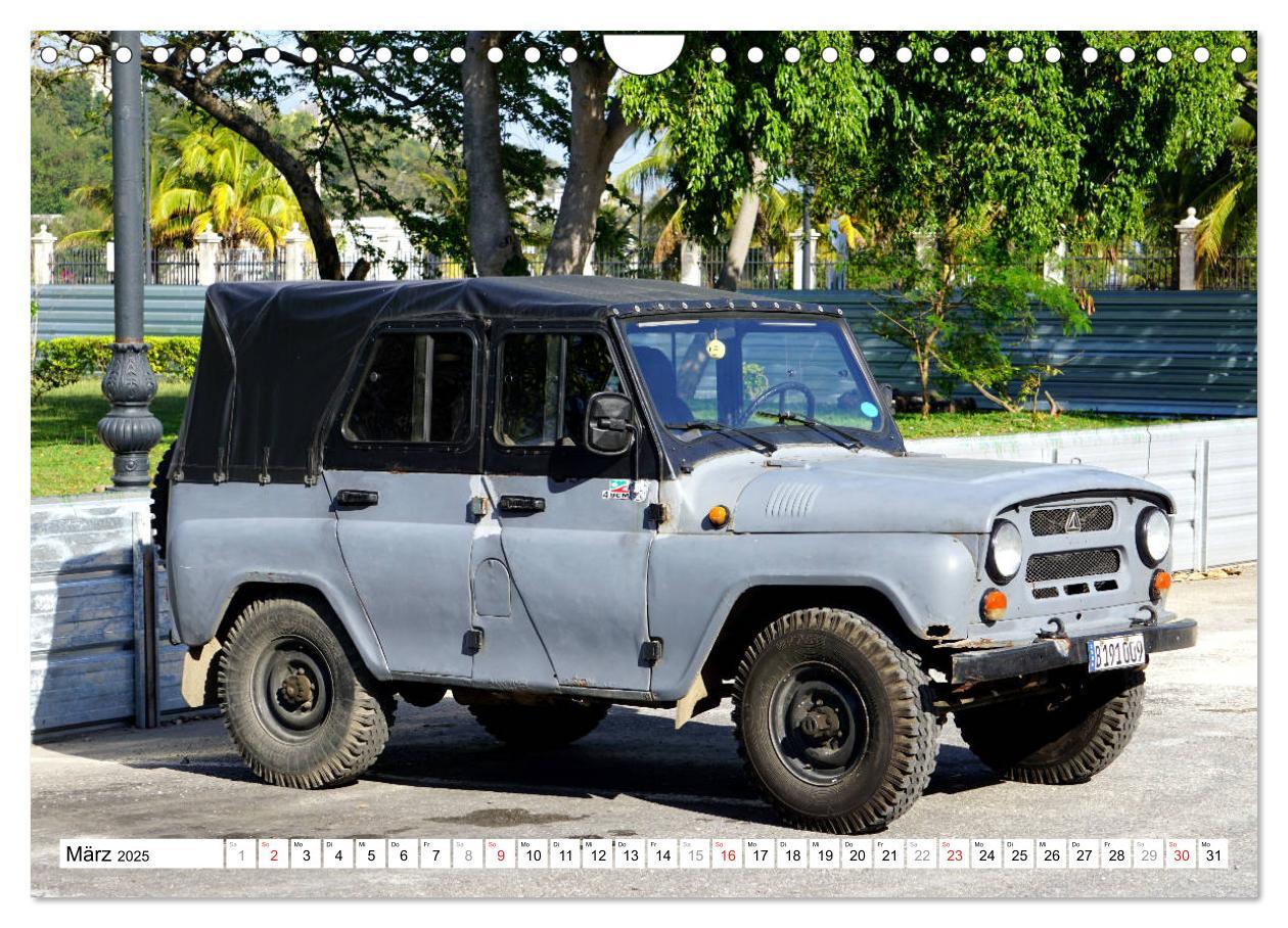 Bild: 9783435226214 | Sowjet-Legende - Der Geländewagen UAZ-469 in Kuba (Wandkalender...