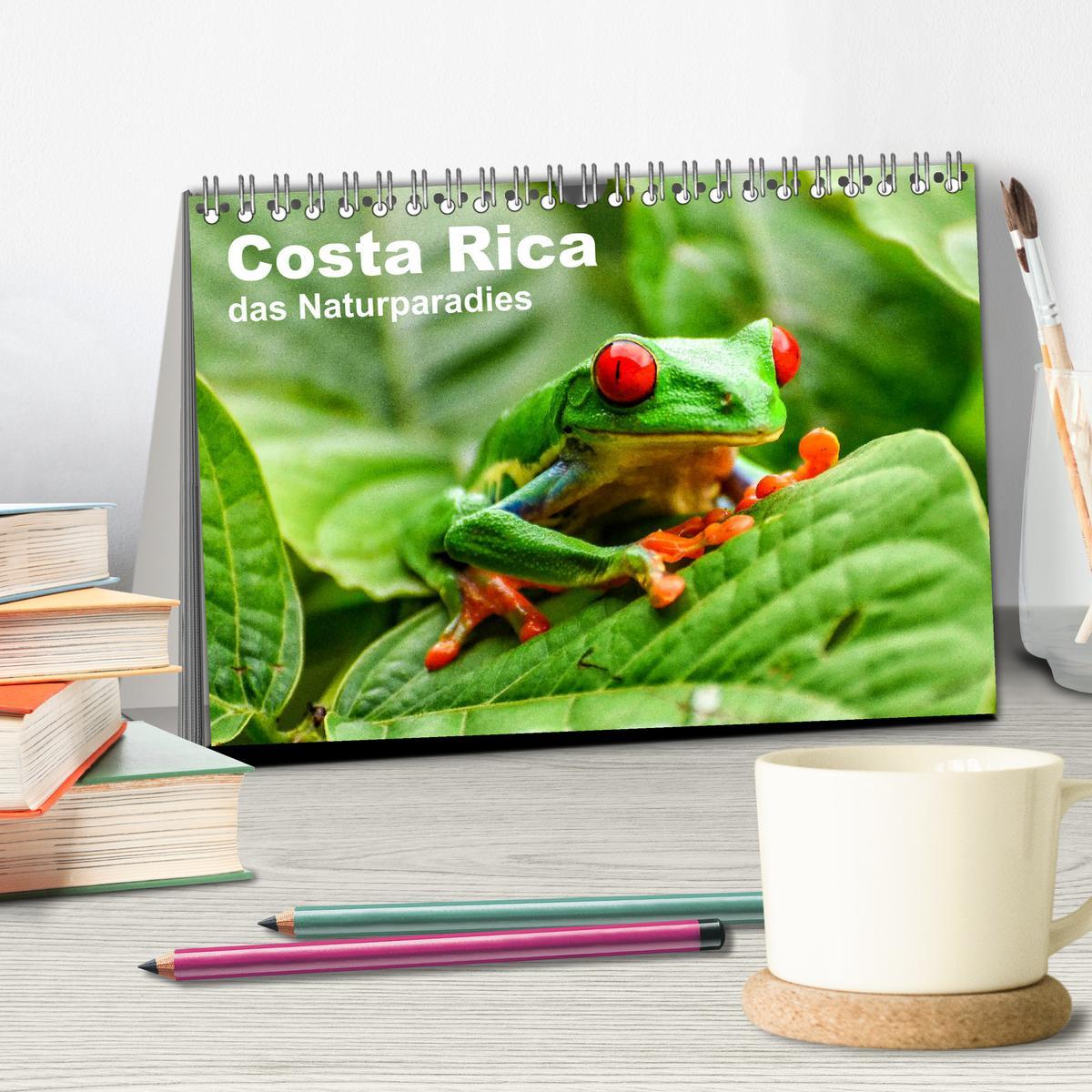 Bild: 9783435273492 | Costa Rica - das Naturparadies (Tischkalender 2025 DIN A5 quer),...