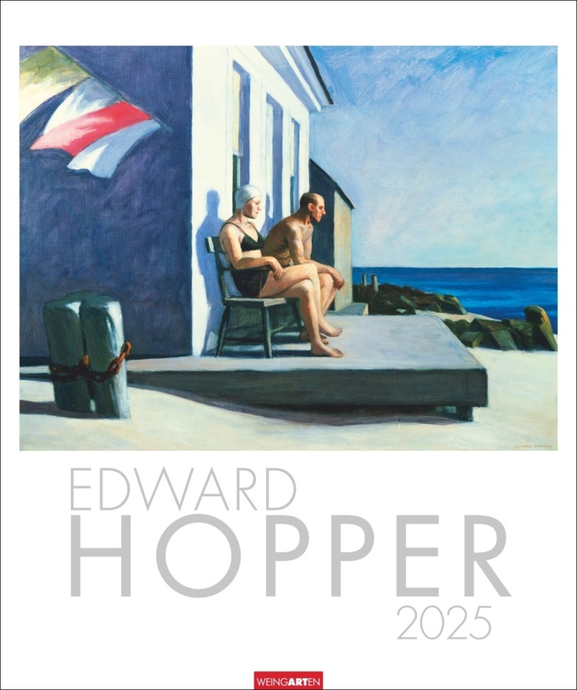 Cover: 9783839900154 | Edward Hopper Kalender 2025 | Edward Hopper | Kalender | Spiralbindung