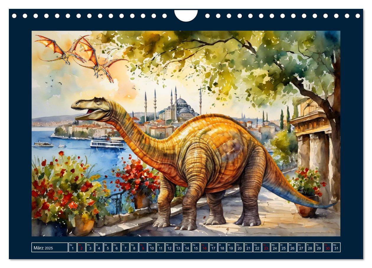 Bild: 9783457132852 | Dinosaurier erobern die Welt zurück (Wandkalender 2025 DIN A4...