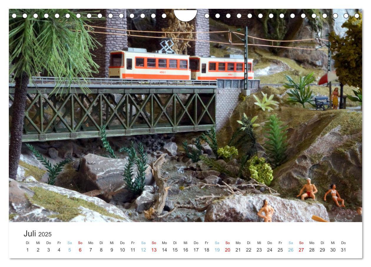 Bild: 9783435021505 | Modellbahnen aus aller Welt - H0, N, Z (Wandkalender 2025 DIN A4...