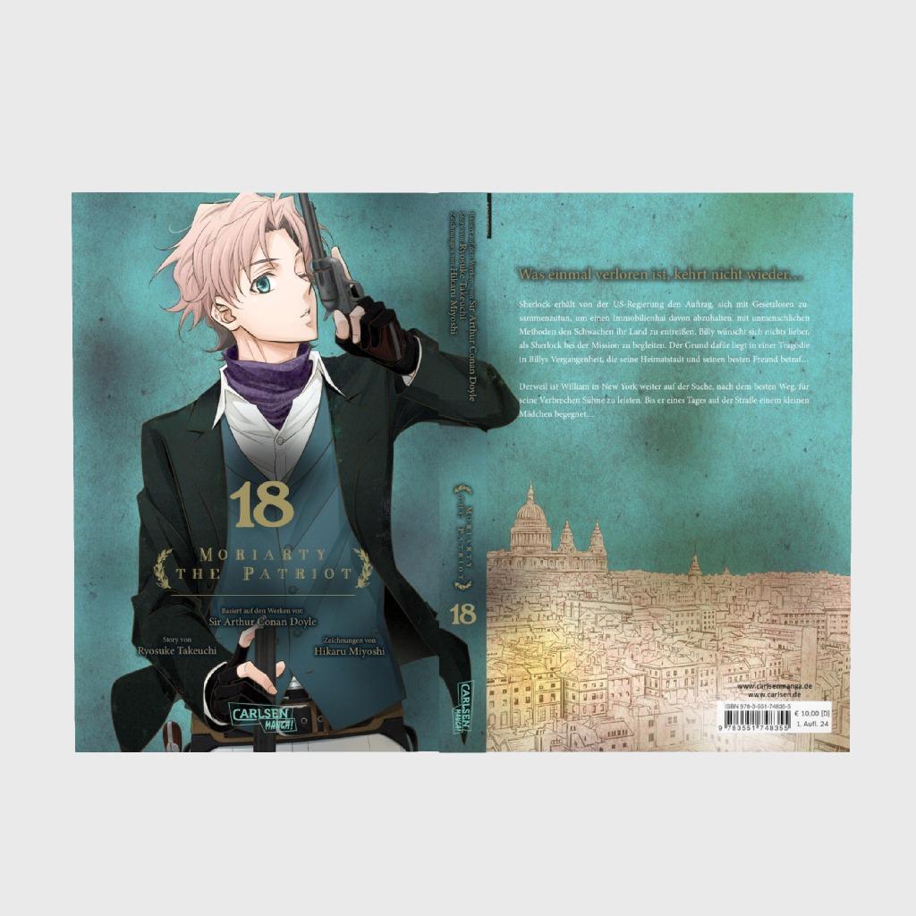 Bild: 9783551748355 | Moriarty the Patriot 18 | Ryosuke Takeuchi | Taschenbuch | Softcover