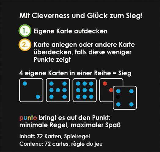 Bild: 7640142762140 | punto | Spieler: 2-4, Dauer: ca. 20 Minuten | Game Factory | Spiel