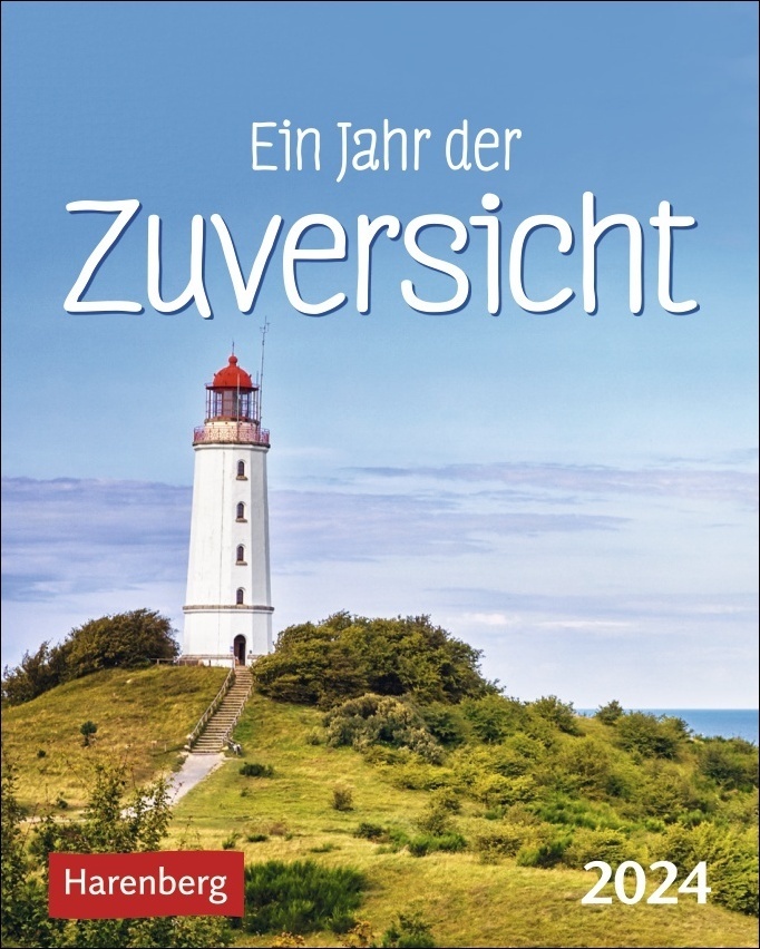 Cover: 9783840033124 | Ein Jahr der Zuversicht Mini-Geschenkkalender 2024. Jeden Tag...