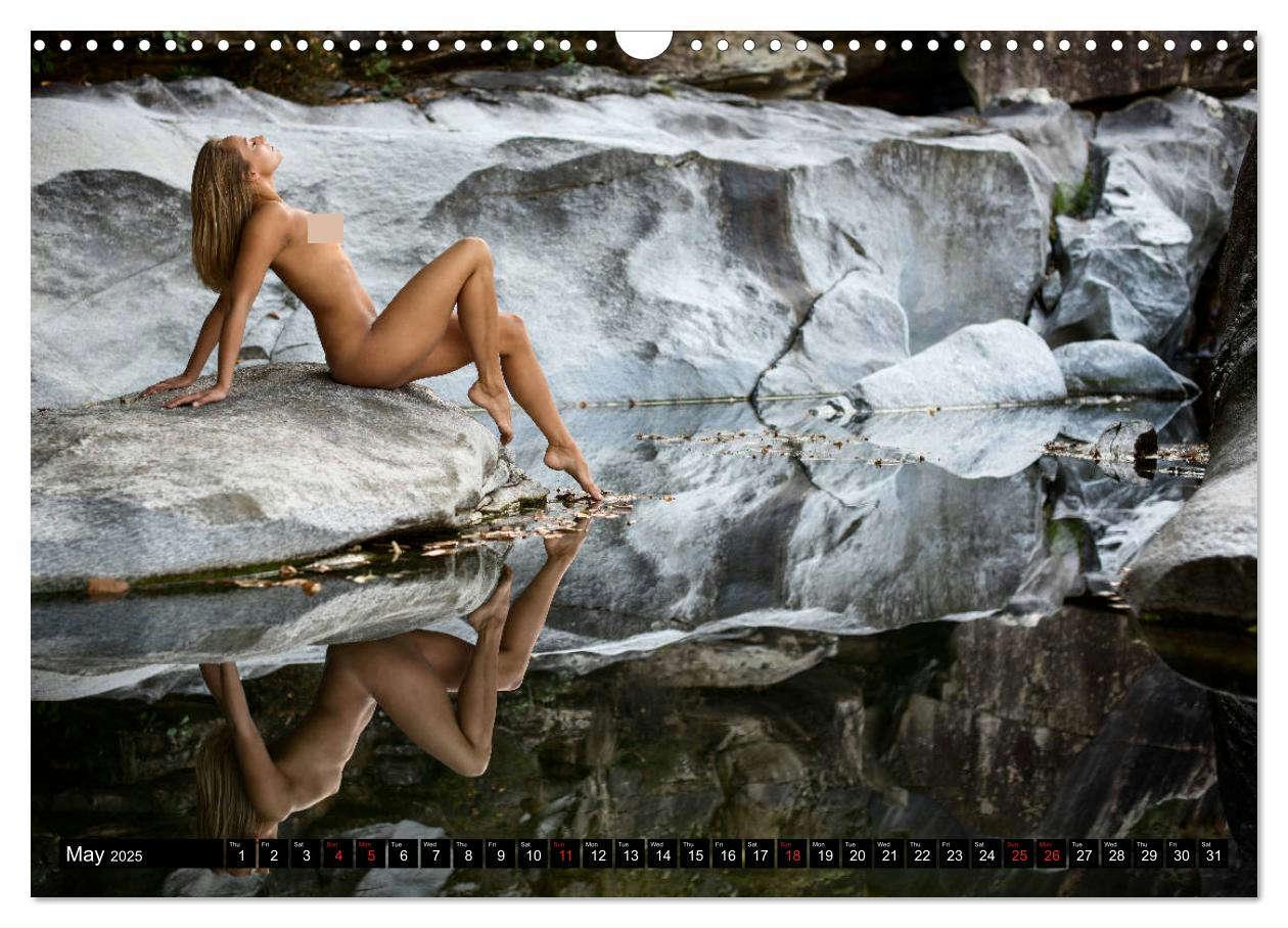 Bild: 9781325940080 | Nudes in Ticino (Wall Calendar 2025 DIN A3 landscape), CALVENDO 12...