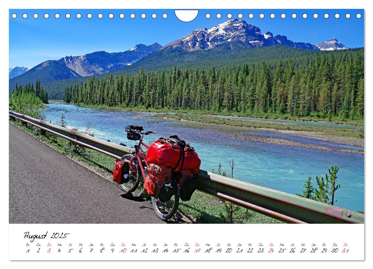 Bild: 9783435552559 | Abenteuer Radreisen (Wandkalender 2025 DIN A4 quer), CALVENDO...