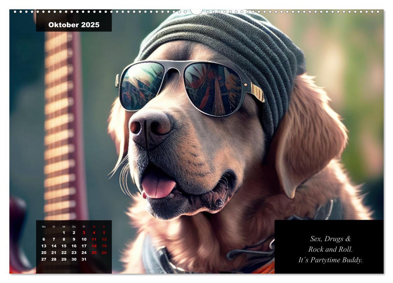 Bild: 9783435367535 | Der witzige Labrador-Kalender (Wandkalender 2025 DIN A2 quer),...