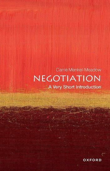 Cover: 9780198851400 | Negotiation: A Very Short Introduction | Carrie Menkel-Meadow | Buch