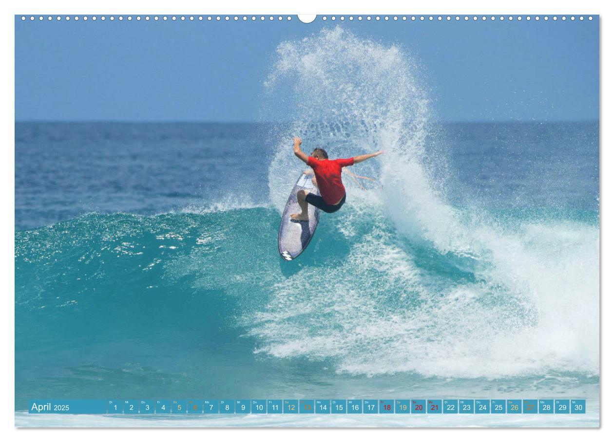 Bild: 9783435119424 | Surfen: Die perfekte Welle finden - Edition Funsport (Wandkalender...