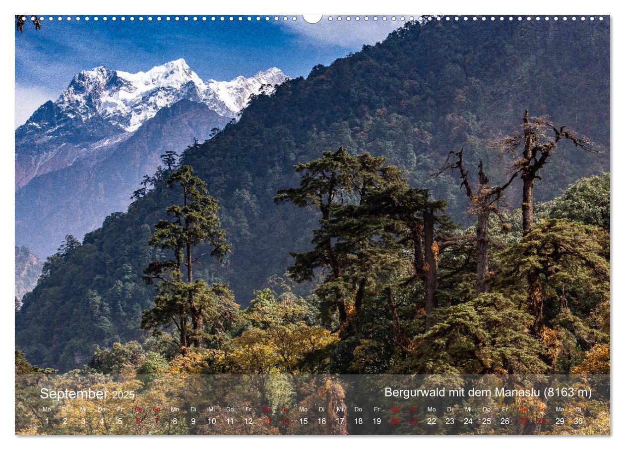 Bild: 9783435148738 | NEPAL - rund um die Annapurna (Wandkalender 2025 DIN A2 quer),...