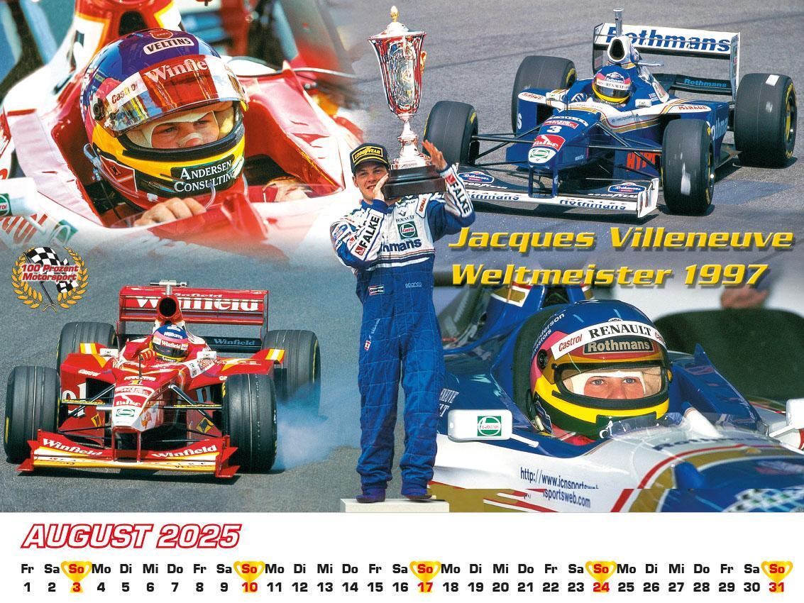 Bild: 9783948794804 | Best of F1 Weltmeister der 90iger Kalender 2025 | Frank Pommer | 2025