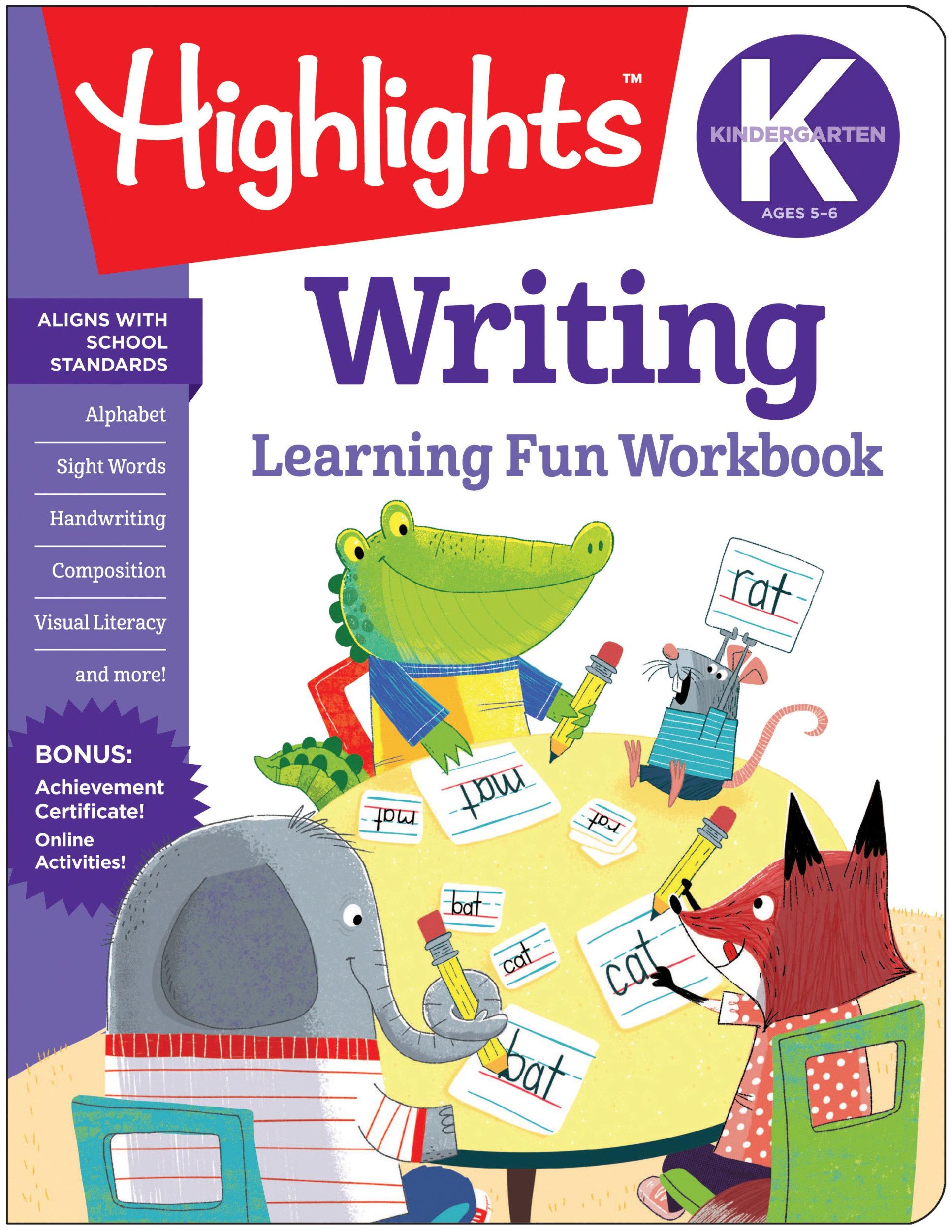 Cover: 9781684372843 | Kindergarten Writing | Highlights Hidden Pictures | Learning | Buch