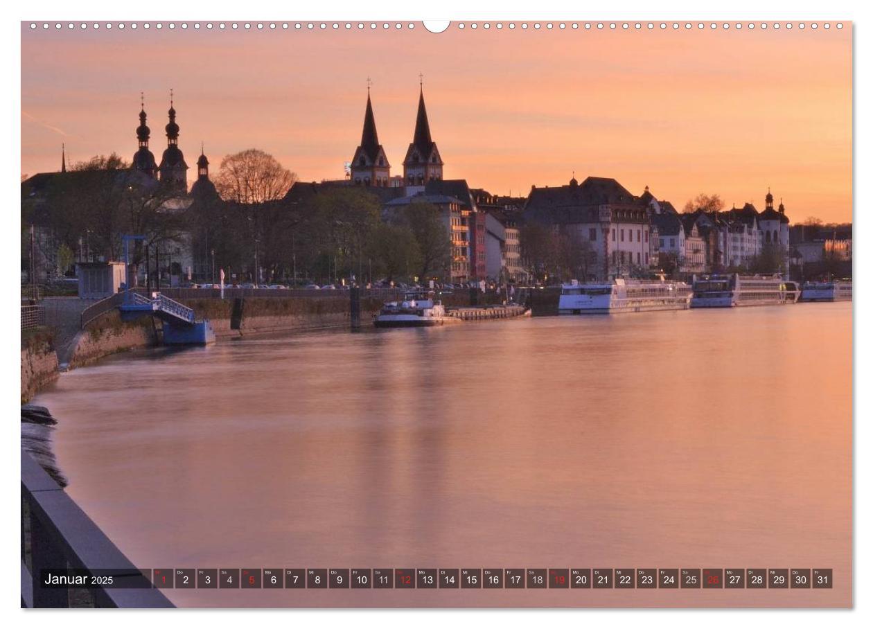 Bild: 9783435609468 | Koblenz Die Stadt am Deutschen Eck (Wandkalender 2025 DIN A2 quer),...