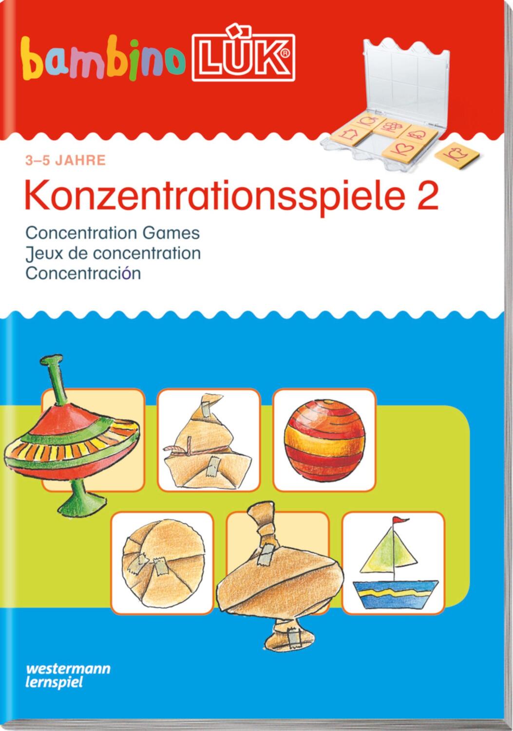 Cover: 9783894146146 | LÜK. Bambino. Konzentrationsspiele 2 | Für Kinder ab 3 J | Taschenbuch