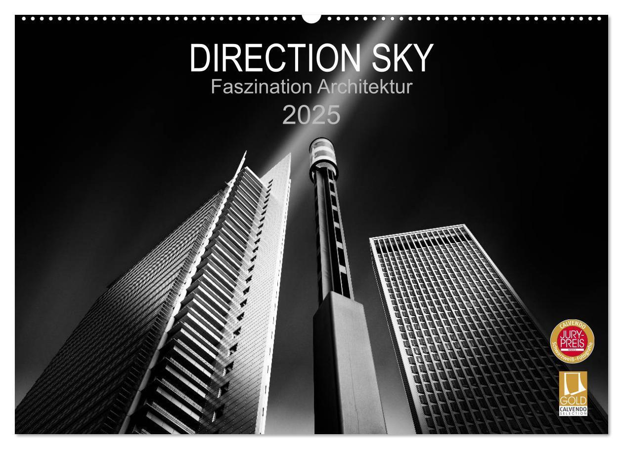 Cover: 9783435630226 | Direction Sky - Faszination Architektur 2025 (Wandkalender 2025 DIN...