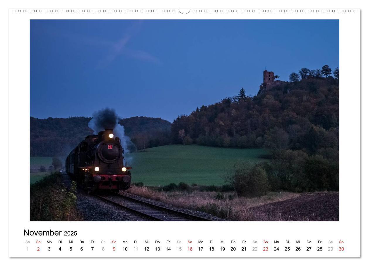 Bild: 9783435560271 | Mit der Eisenbahn in die Fränkische Schweiz (Wandkalender 2025 DIN...