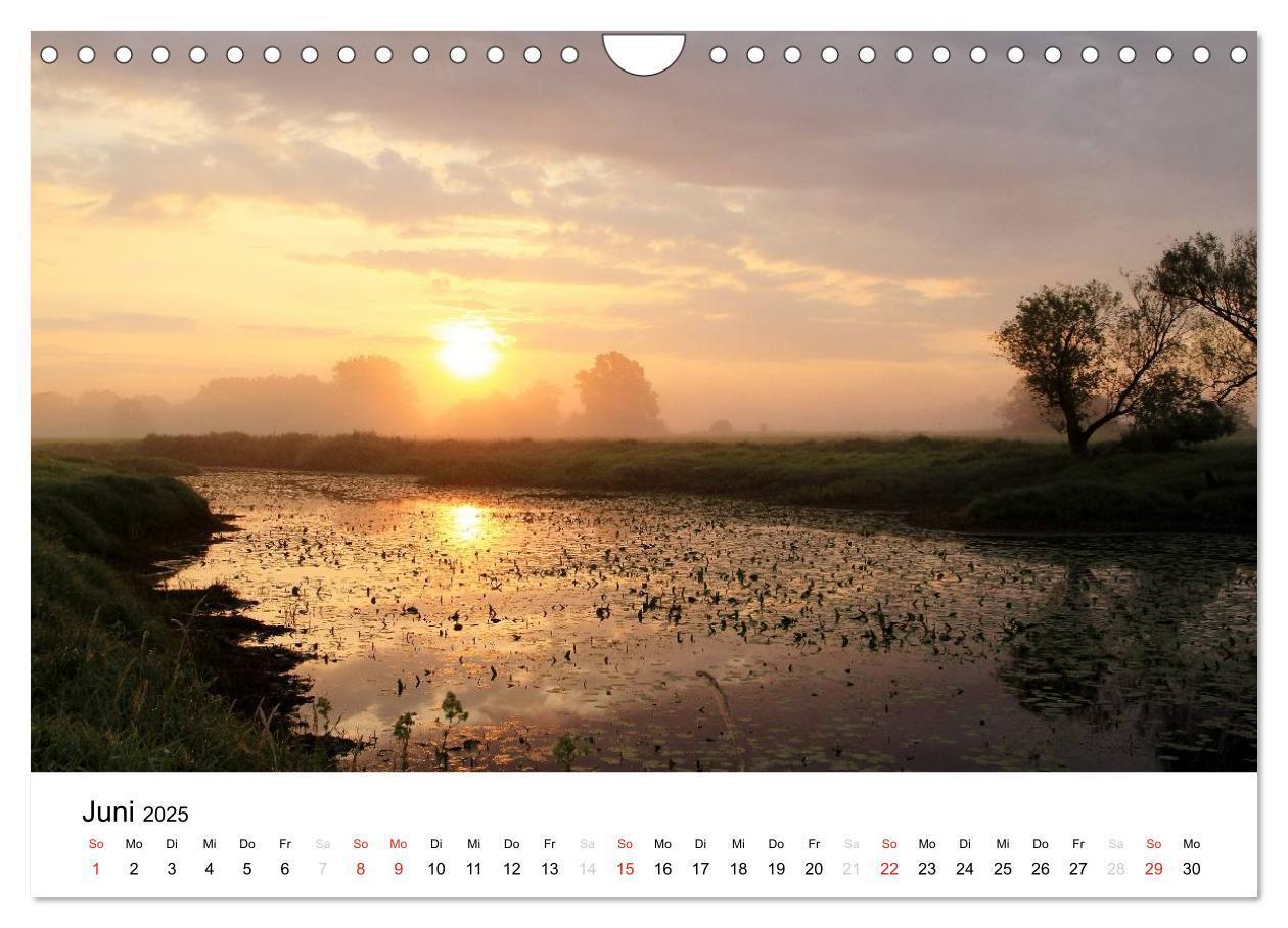 Bild: 9783435760350 | Morgenstimmungen 2025 (Wandkalender 2025 DIN A4 quer), CALVENDO...