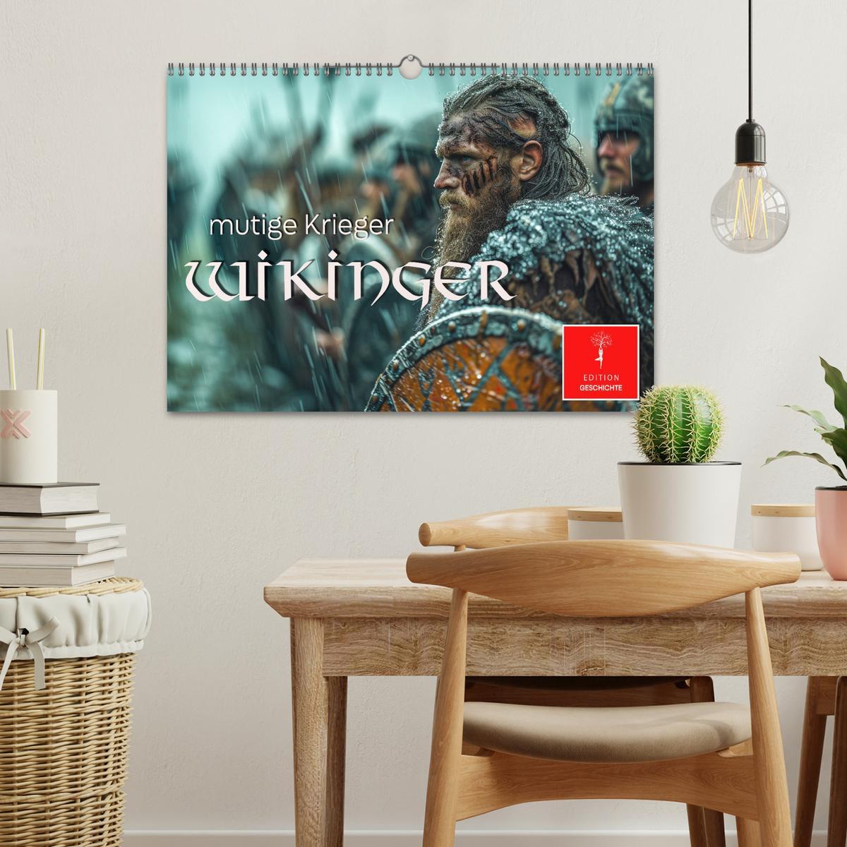 Bild: 9783383784736 | Wikinger - mutige Krieger (Wandkalender 2025 DIN A3 quer), CALVENDO...