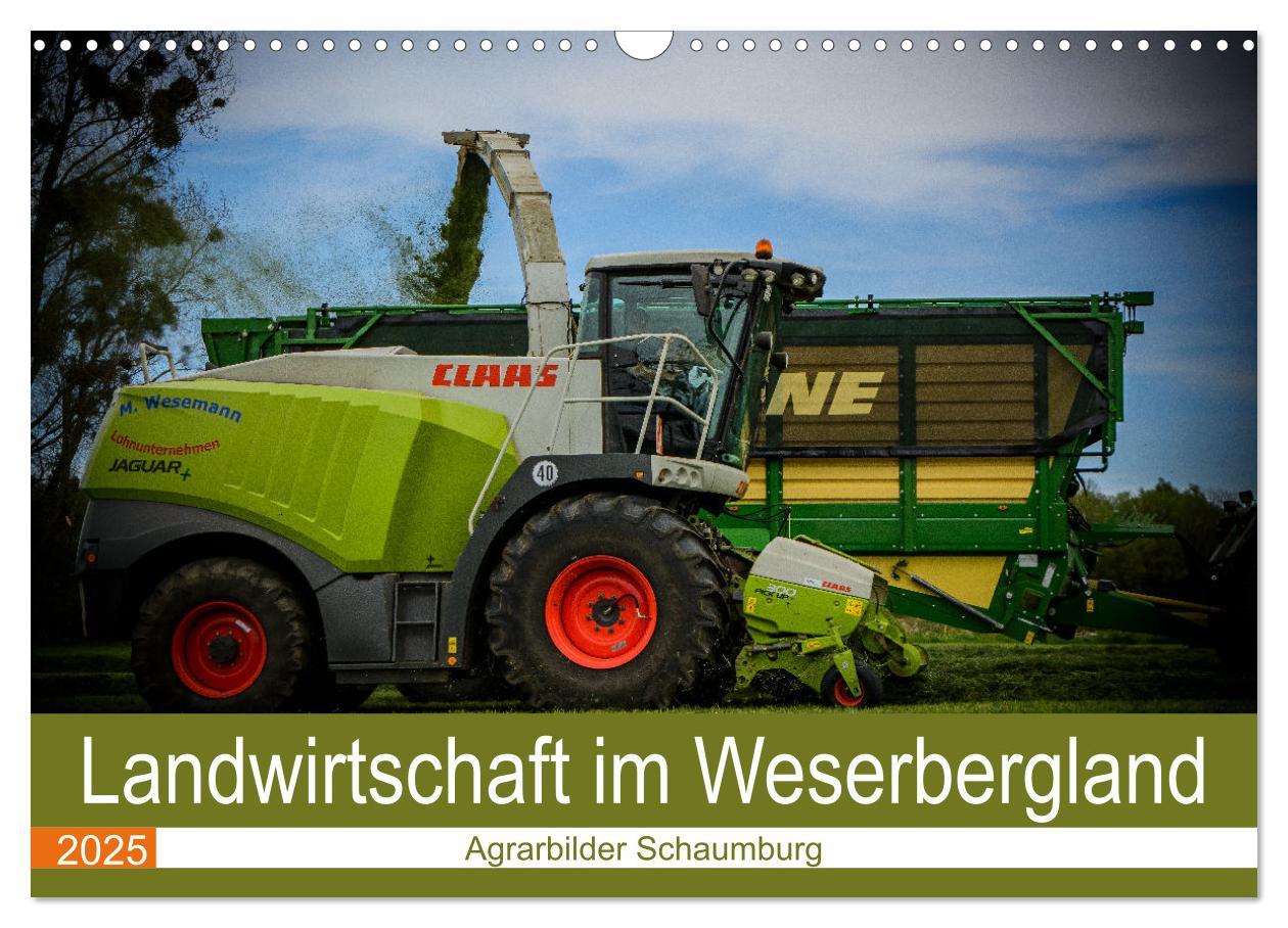 Cover: 9783383988301 | Landwirtschaft im Weserbergland (Wandkalender 2025 DIN A3 quer),...