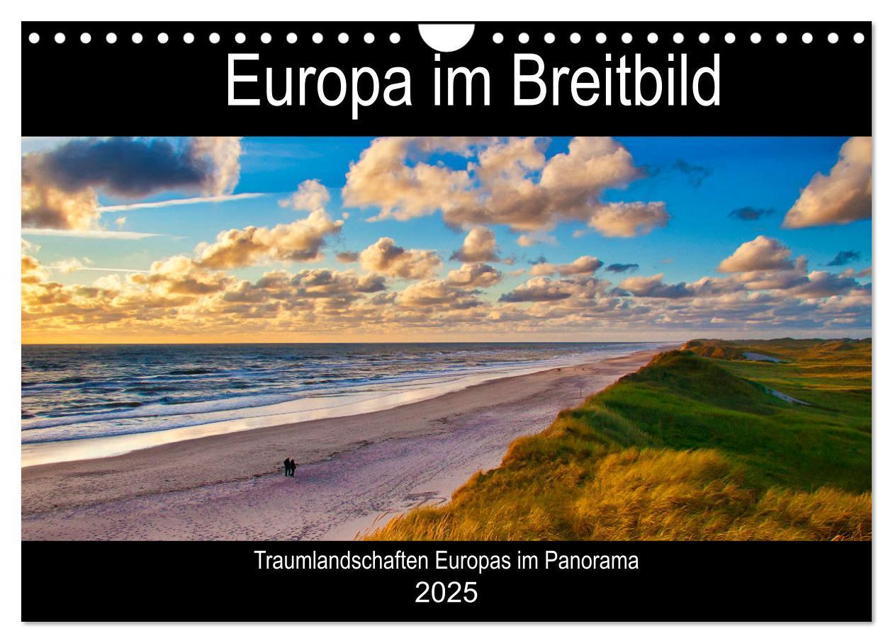 Cover: 9783435086528 | Europa im Breitbild (Wandkalender 2025 DIN A4 quer), CALVENDO...