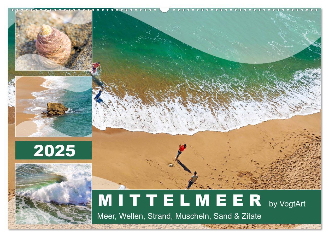 Cover: 9783435122554 | Mittelmeer, Meer, Wellen, Strand, Muscheln, Sand &amp; Zitate...