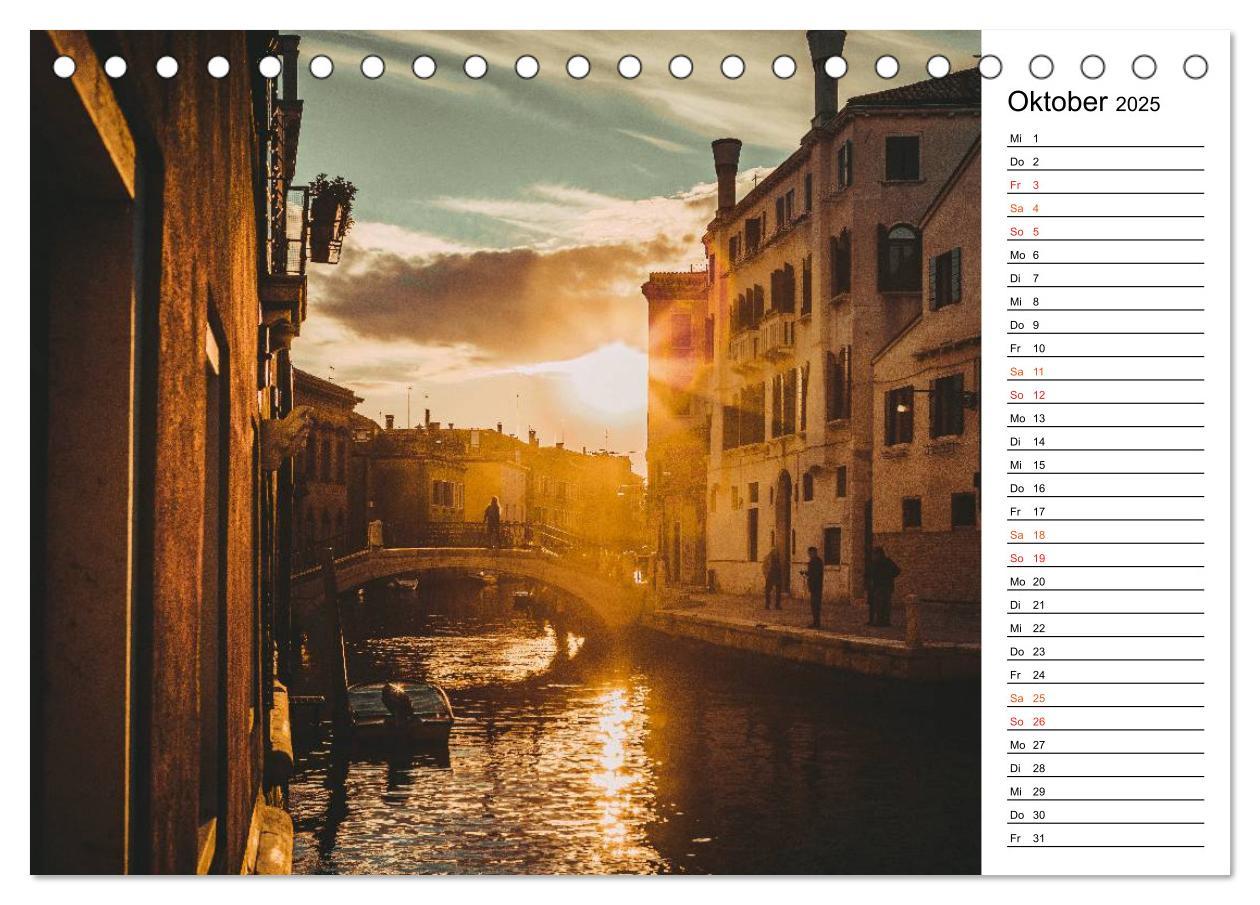 Bild: 9783435534845 | Traumstadt Venedig (Tischkalender 2025 DIN A5 quer), CALVENDO...