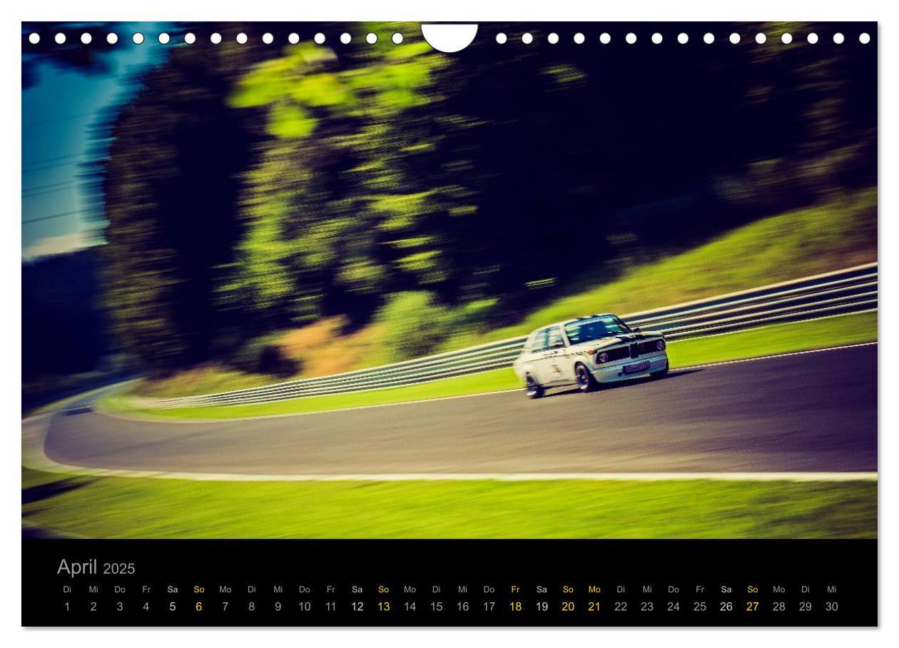 Bild: 9783435476909 | Classic BMW Racing (Wandkalender 2025 DIN A4 quer), CALVENDO...