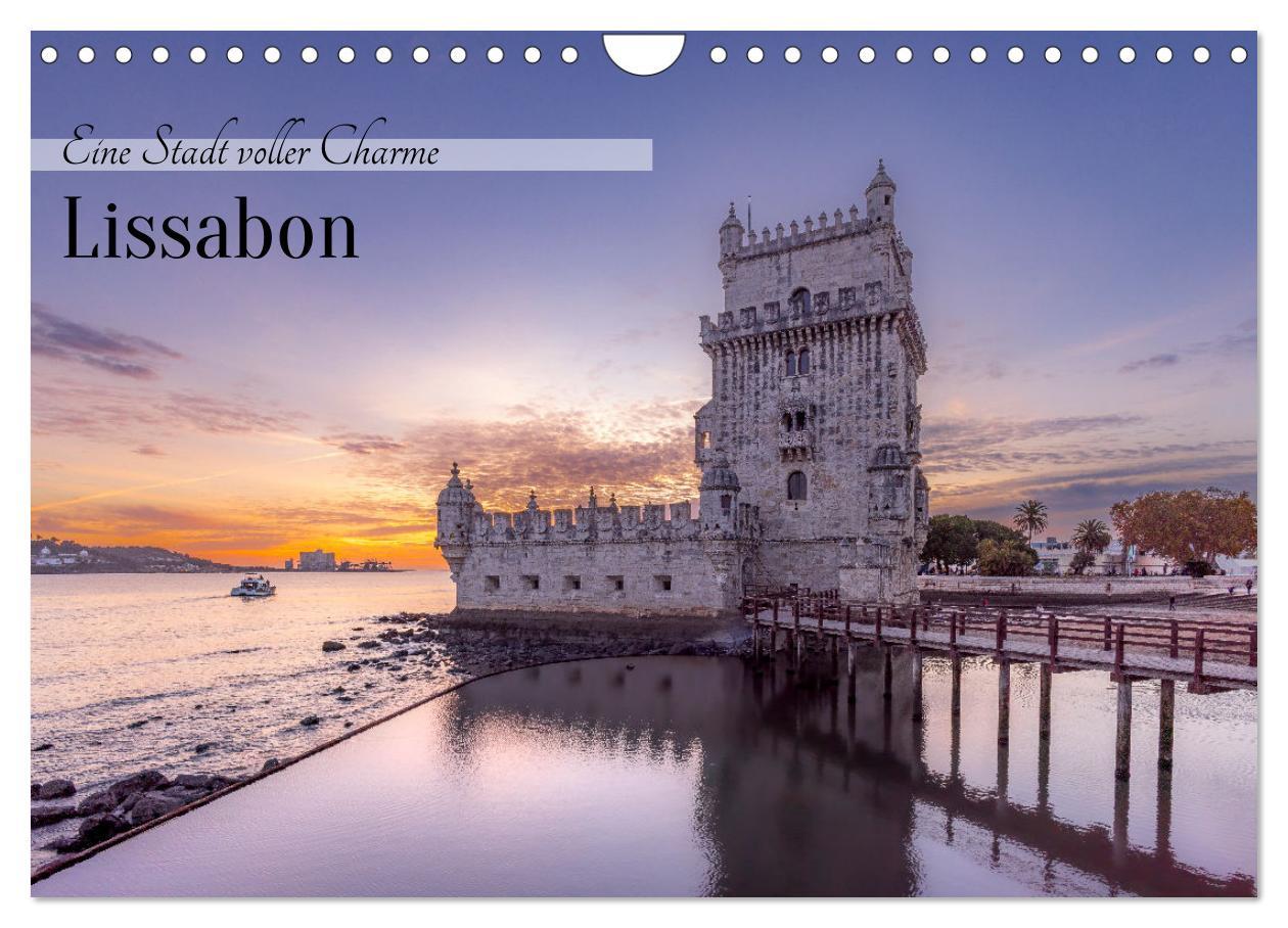 Cover: 9783383841903 | Eine Stadt voller Charme - Lissabon (Wandkalender 2025 DIN A4...