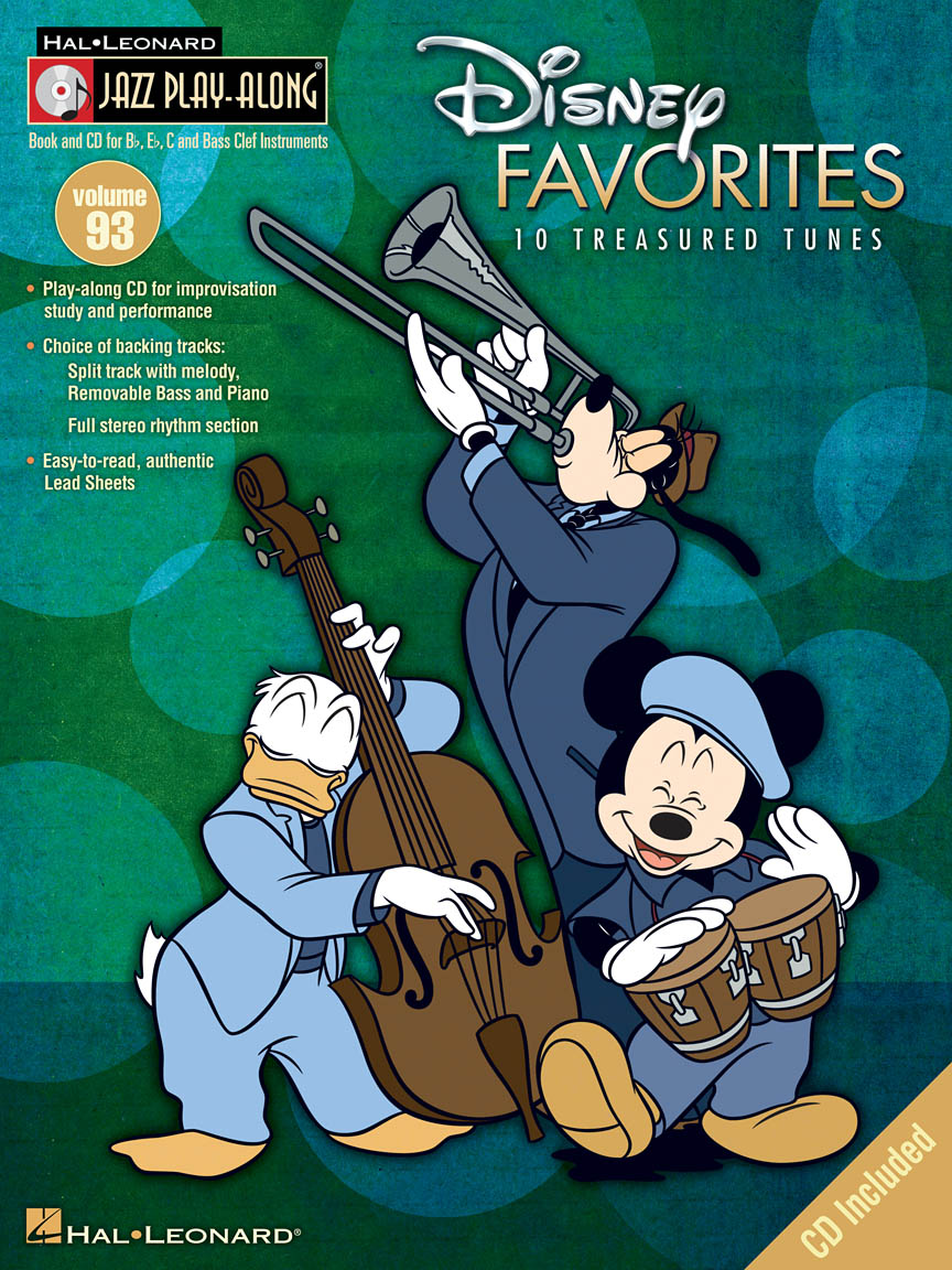 Cover: 884088263027 | Disney Favorites | Jazz Play-Along Volume 93 | Jazz Play Along | 2009