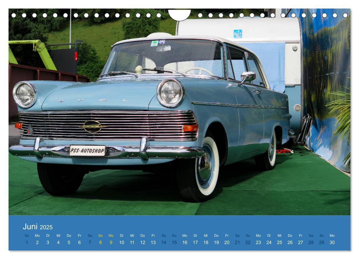 Bild: 9783435127559 | Opel Classics (Wandkalender 2025 DIN A4 quer), CALVENDO Monatskalender