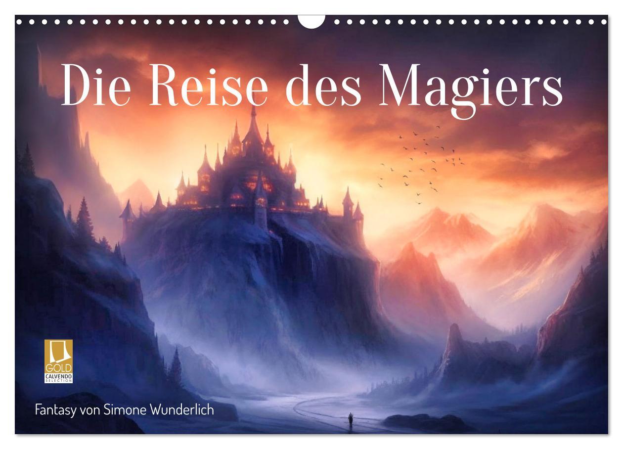 Cover: 9783383826160 | Die Reise des Magiers (Wandkalender 2025 DIN A3 quer), CALVENDO...