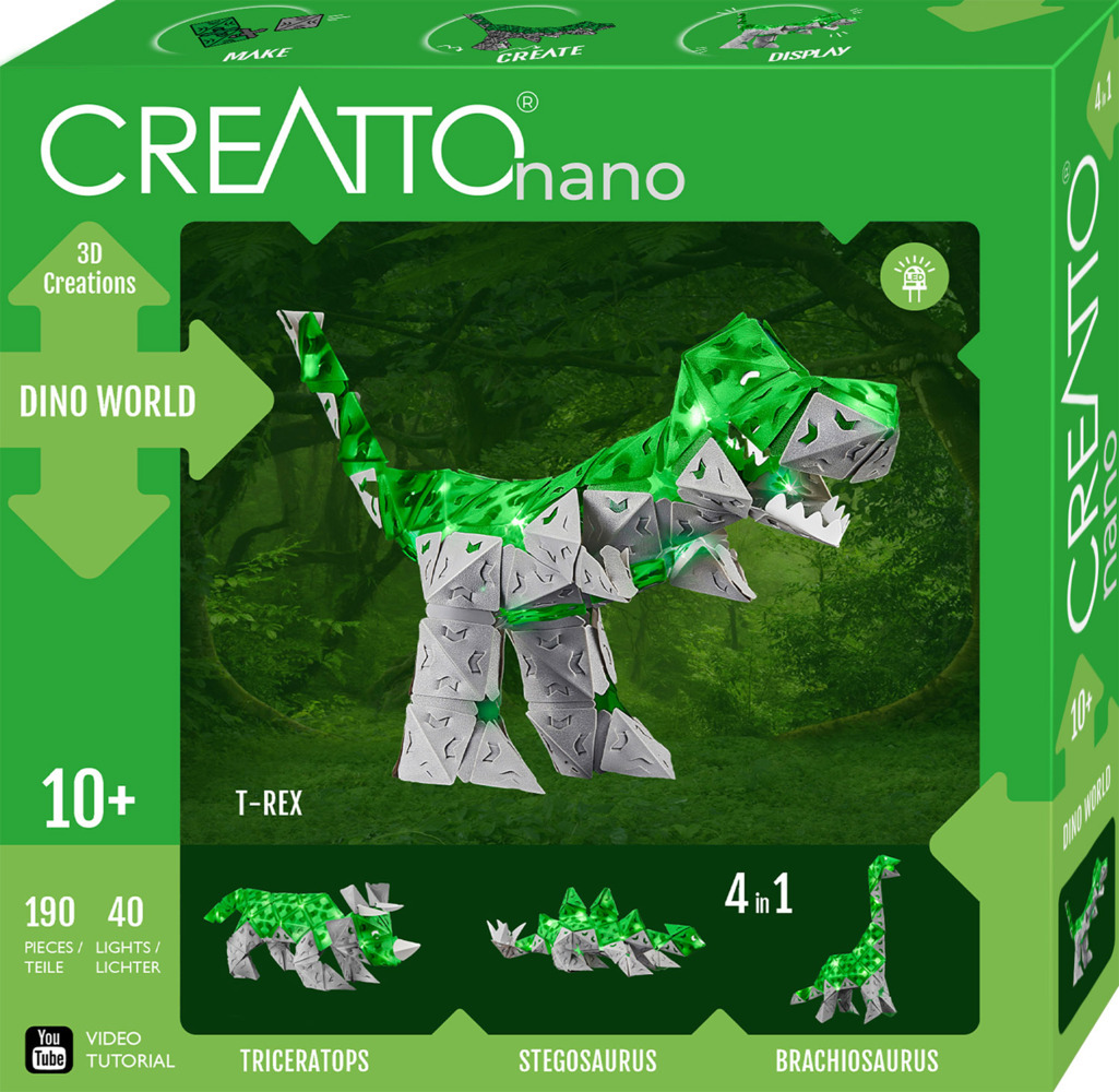 Cover: 5700002003812 | Creatto Dinosaurier / Dino World | Spiel | Deutsch | 2022