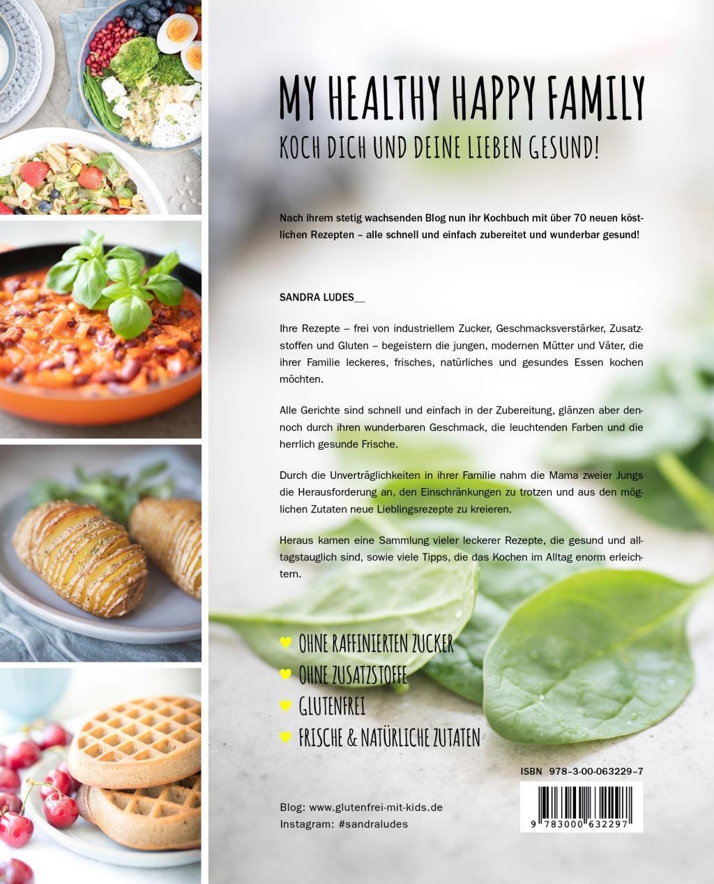 Bild: 9783000632297 | My healthy happy family | Über 70 gesunde & einfache Familienrezepte