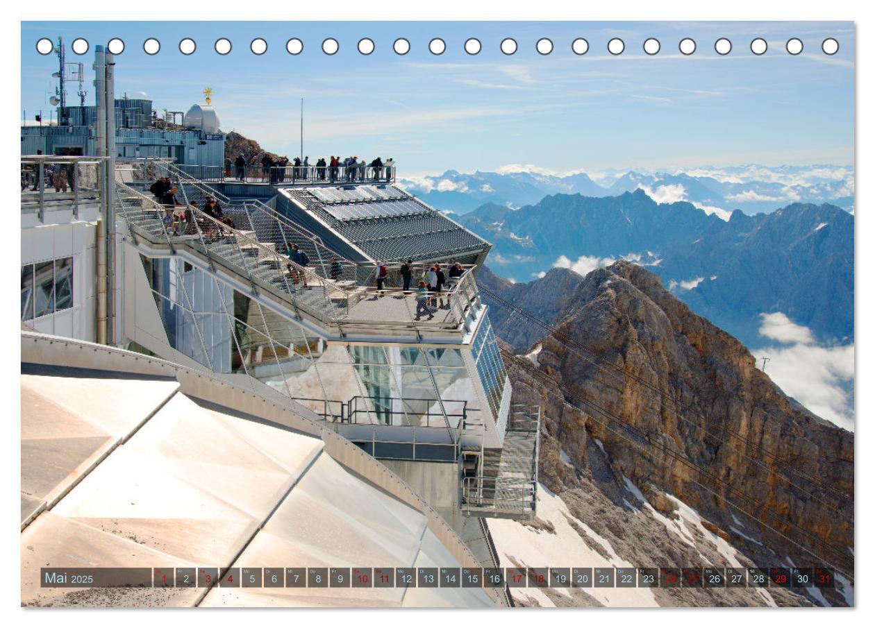 Bild: 9783383964510 | Zugspitze aufi (Tischkalender 2025 DIN A5 quer), CALVENDO...