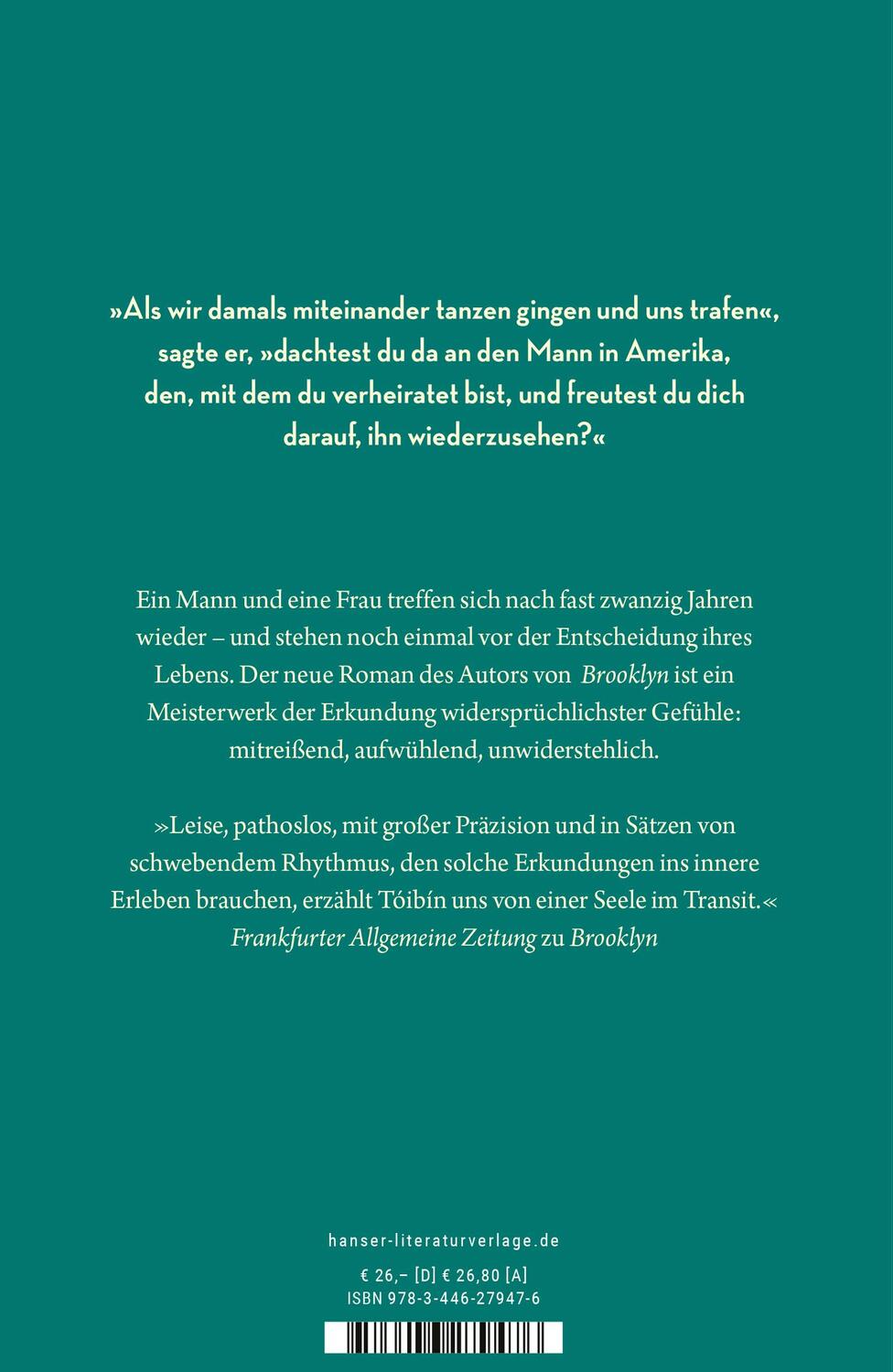 Bild: 9783446279476 | Long Island | Roman | Colm Tóibín | Buch | 320 S. | Deutsch | 2024