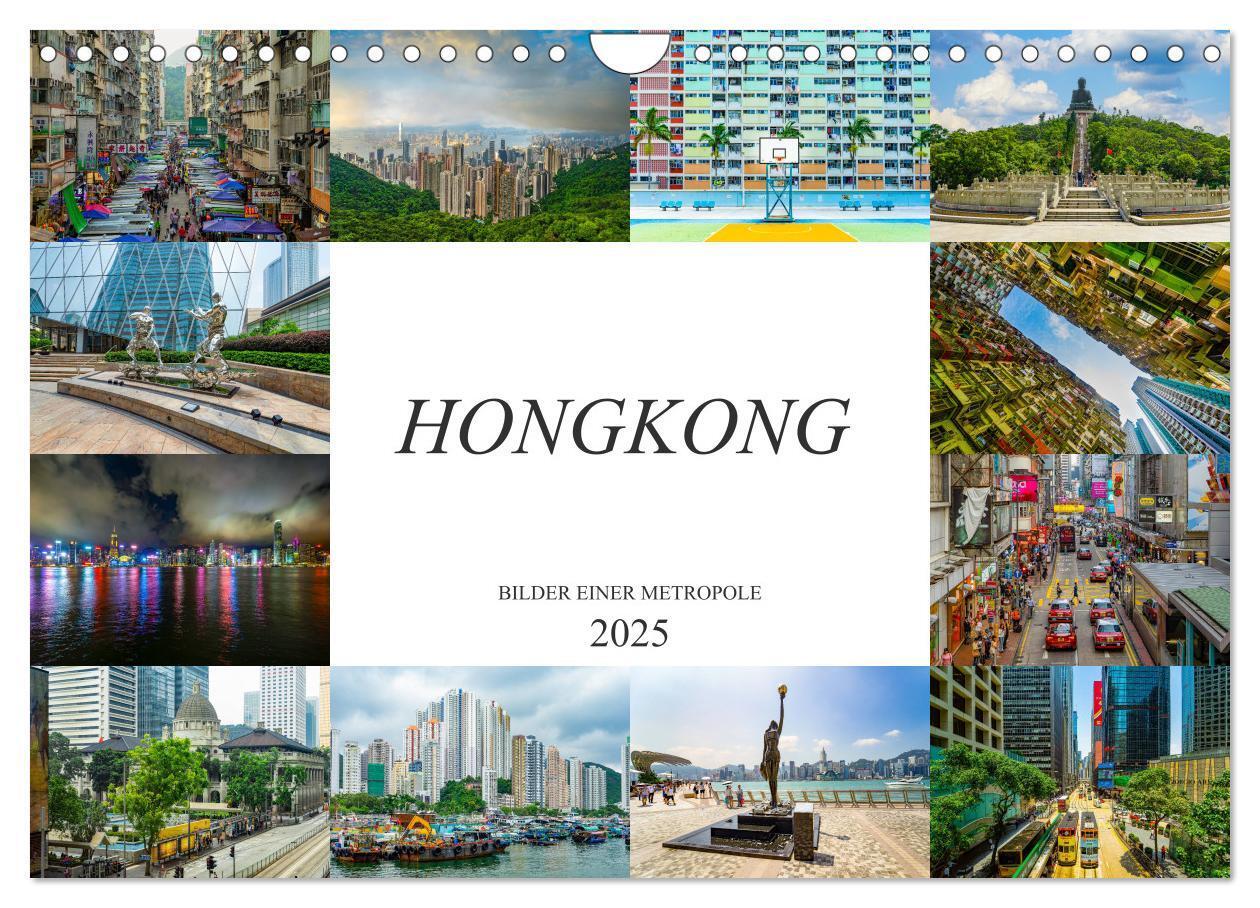 Cover: 9783435206612 | Hongkong Bilder einer Metropole (Wandkalender 2025 DIN A4 quer),...