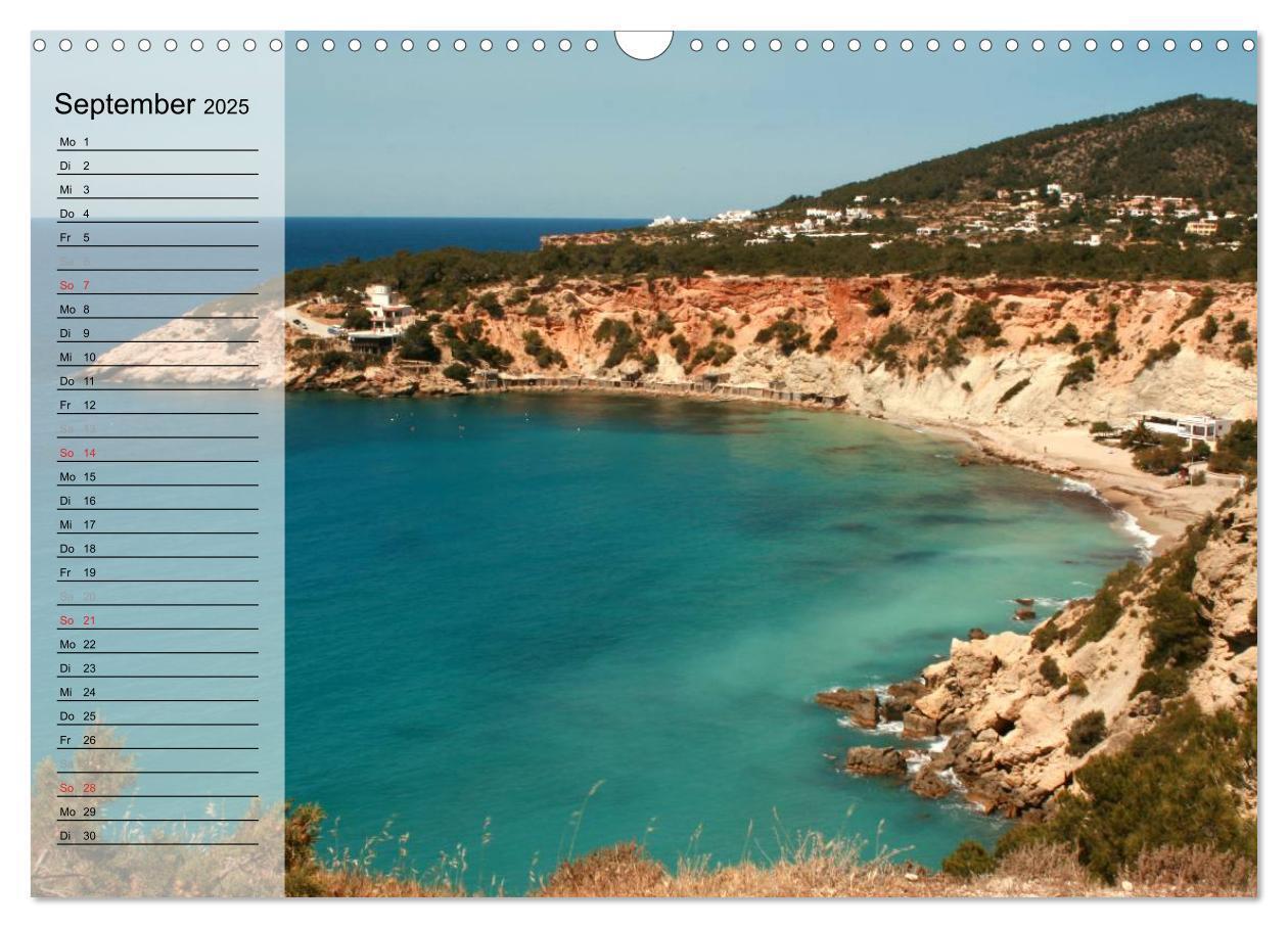 Bild: 9783435773763 | Zauberhaftes Ibiza - Terminplaner (Wandkalender 2025 DIN A3 quer),...