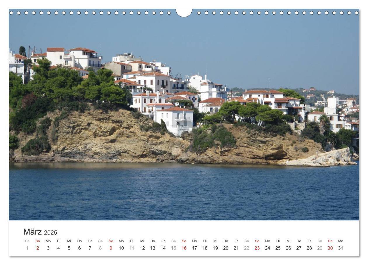 Bild: 9783435501526 | Sporadeninsel Skiathos (Wandkalender 2025 DIN A3 quer), CALVENDO...