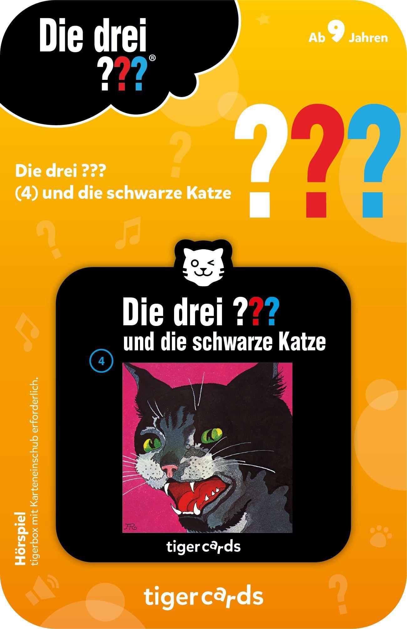 Bild: 4260535483433 | tigercard - Die drei ??? - Folge 4: Die schwarze Katze | Deutsch